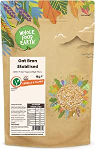 Wholefood Earth Oat Bran Stabilised 1kg (Aug - Oct 22) RRP 10.03 CLEARANCE XL 3.99